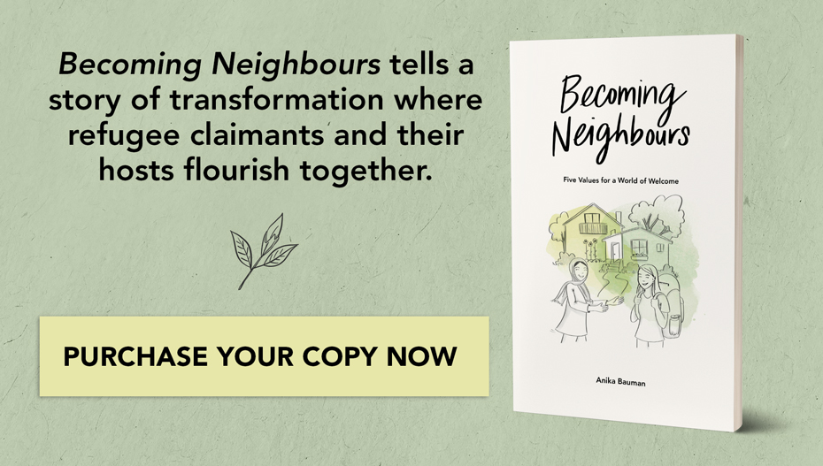 Promo for Becoming Neighbours book