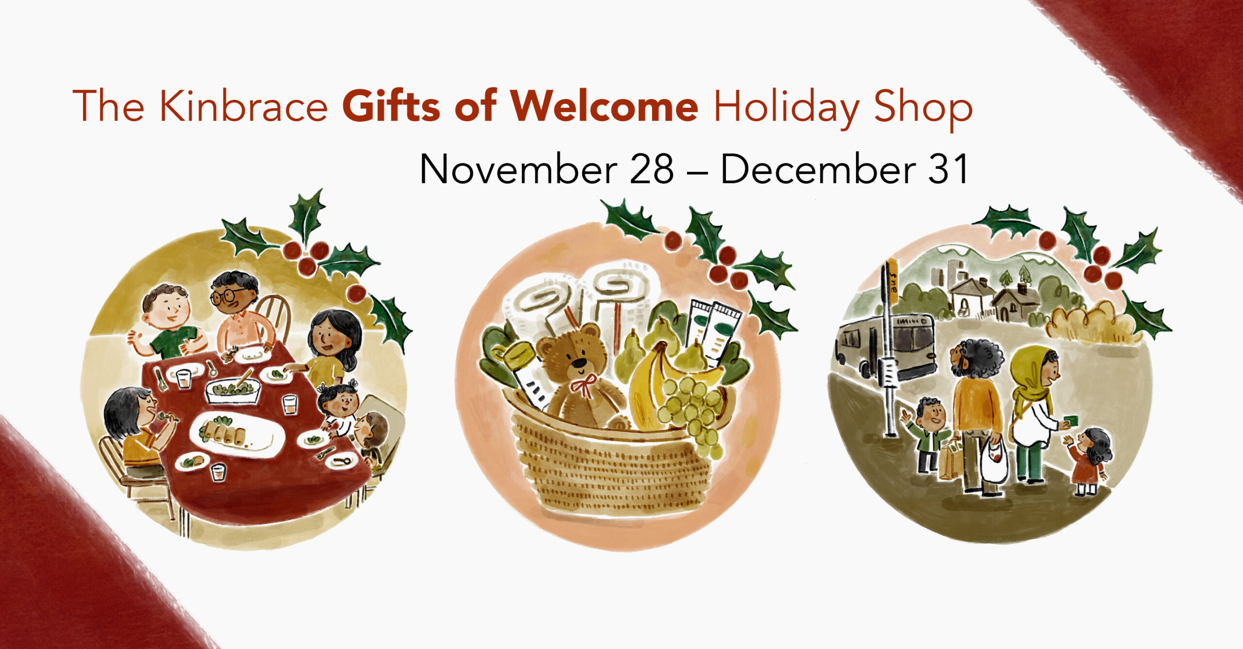 The Kinbrace Gifts of Welcome Holiday Shop